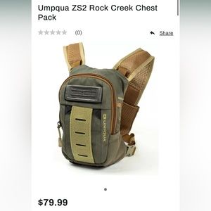 Umpqua Rock Creek Fishing Pack
